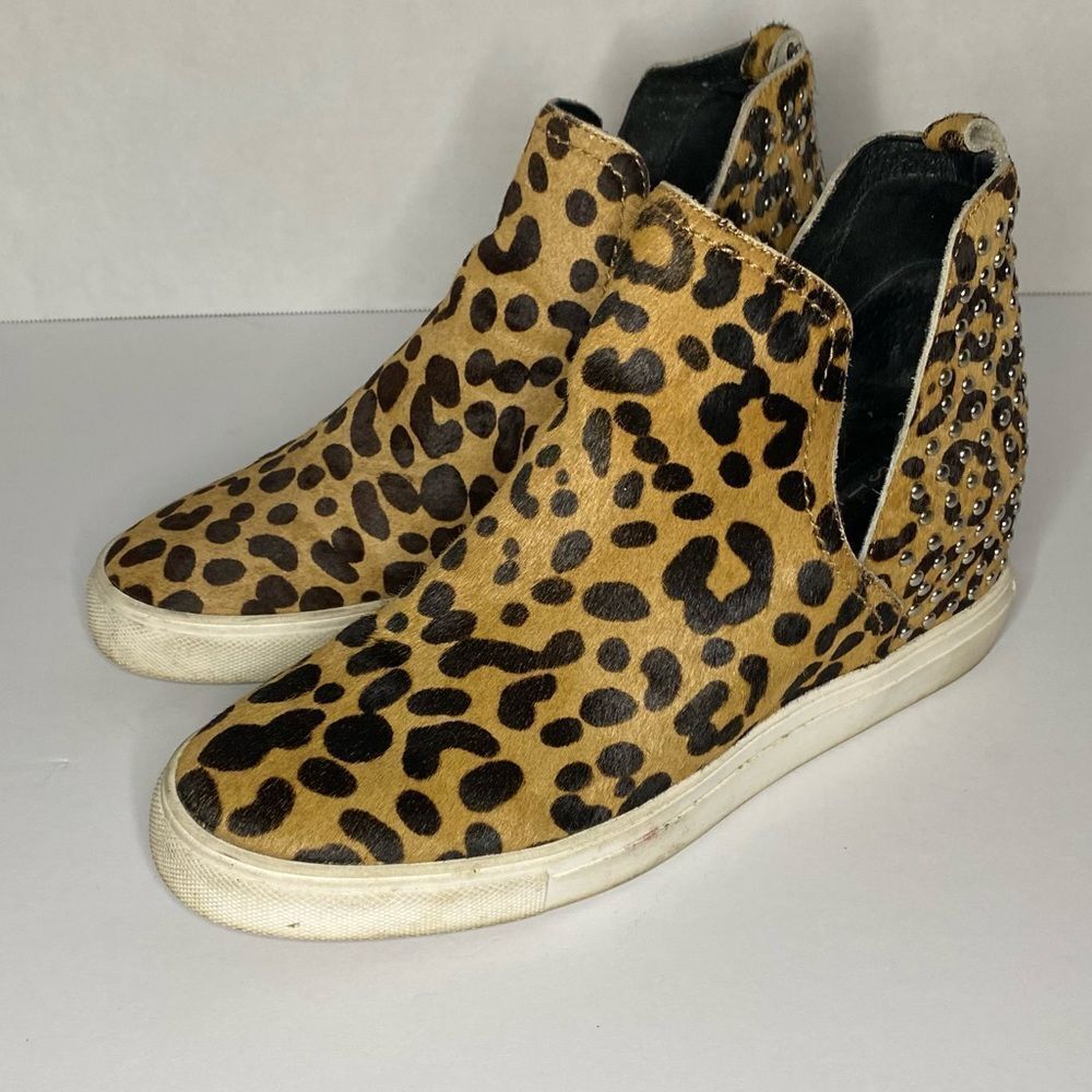 Steven By Steve Madden Leopard Print Coin Sneaker… - image 2